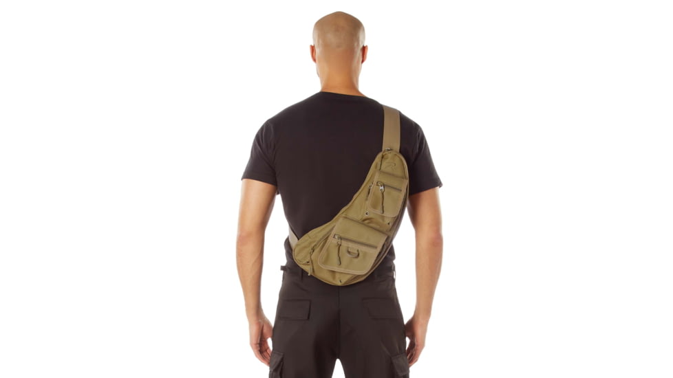 Rothco Tactical Crossbody Bag, Coyote Brown, 613902039346