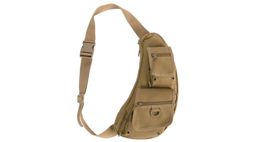 Rothco Tactical Crossbody Bag, Coyote Brown, 613902039346