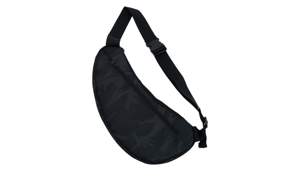 Rothco Tactical Crossbody Bag, Midnight Black Camo, 25982-MidnightBlackCamo