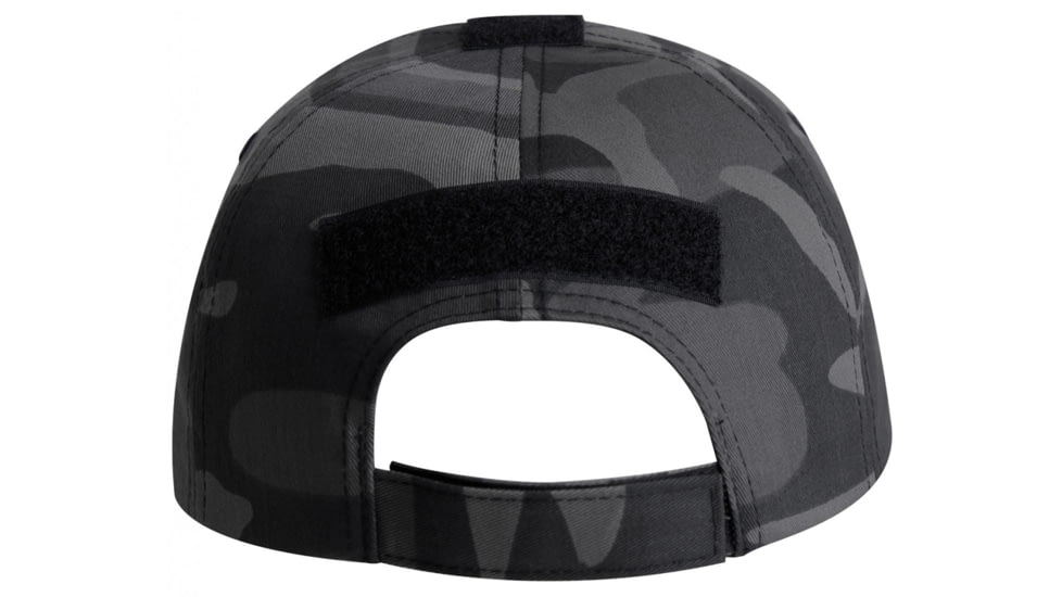 Rothco Tactical Operator Cap, Black Camo, 2672-BlackCamo