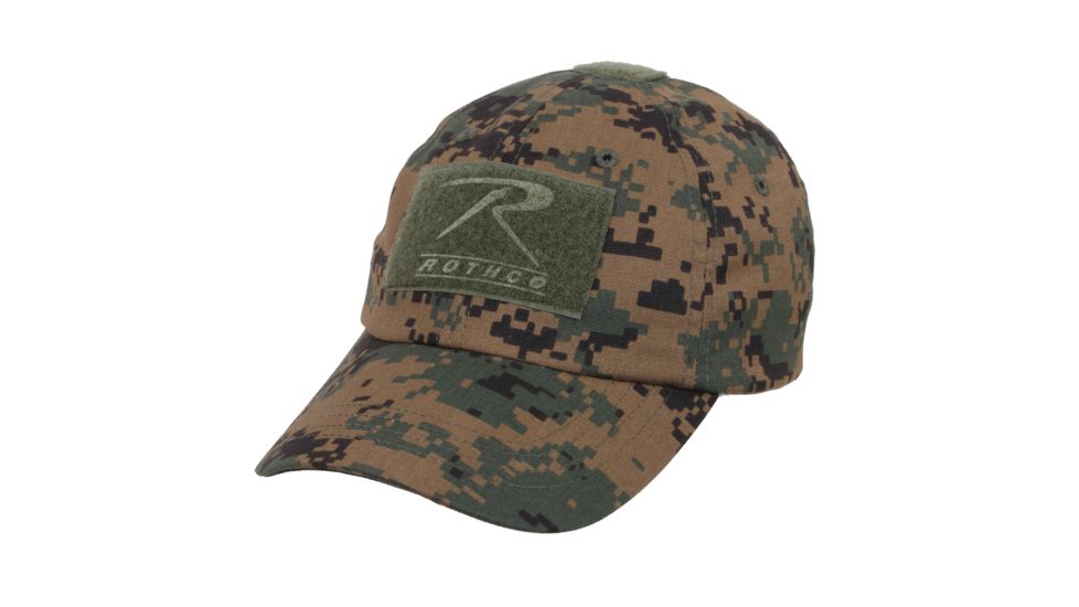 Rothco Tactical Operator Cap, Woodland Digital Camo, 93362-WoodlandDigitalCamo
