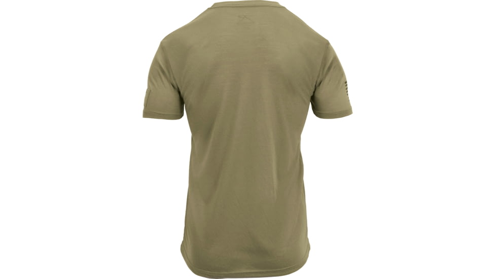 Rothco Tactical T-Shirt, Mens, Athletic Fit, AR 670-1 Coyote Brown, Medium, 1656-566