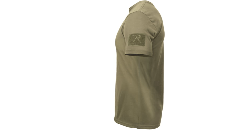 Rothco Tactical T-Shirt, Mens, Athletic Fit, AR 670-1 Coyote Brown, Medium, 1656-566