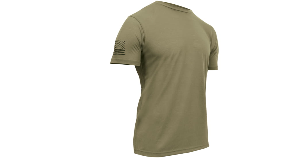 Rothco Tactical T-Shirt, Mens, Athletic Fit, AR 670-1 Coyote Brown, Medium, 1656-566