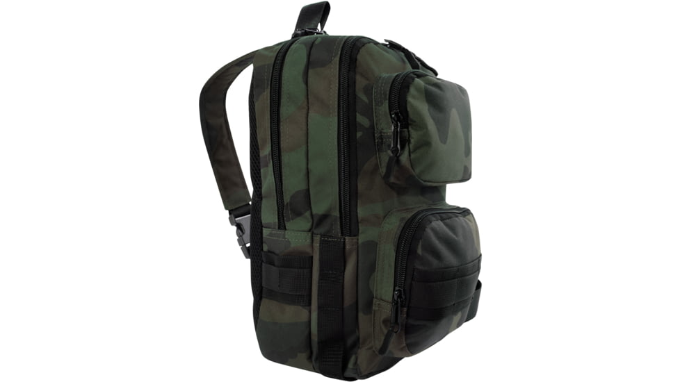 Rothco Tactical Traveler Sling Bag, Camo, 41115-MidnightWoodlandCamo