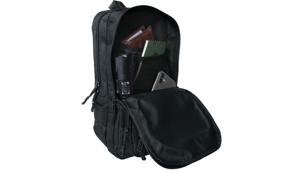 Rothco Tactical Traveler Sling Bag, Midnight Black Camo, 41114-MidnightBlackCamo