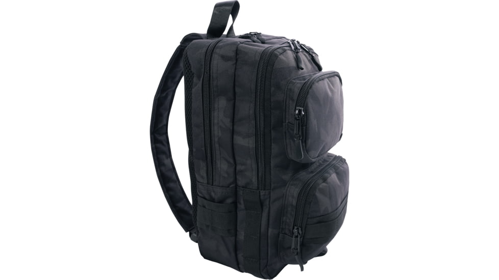 Rothco Tactical Traveler Sling Bag, 10L, Midnight Black, 41114-MidnightBlackCamo