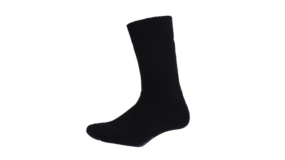Rothco Thermal Boot Socks, Black, 6152-Black