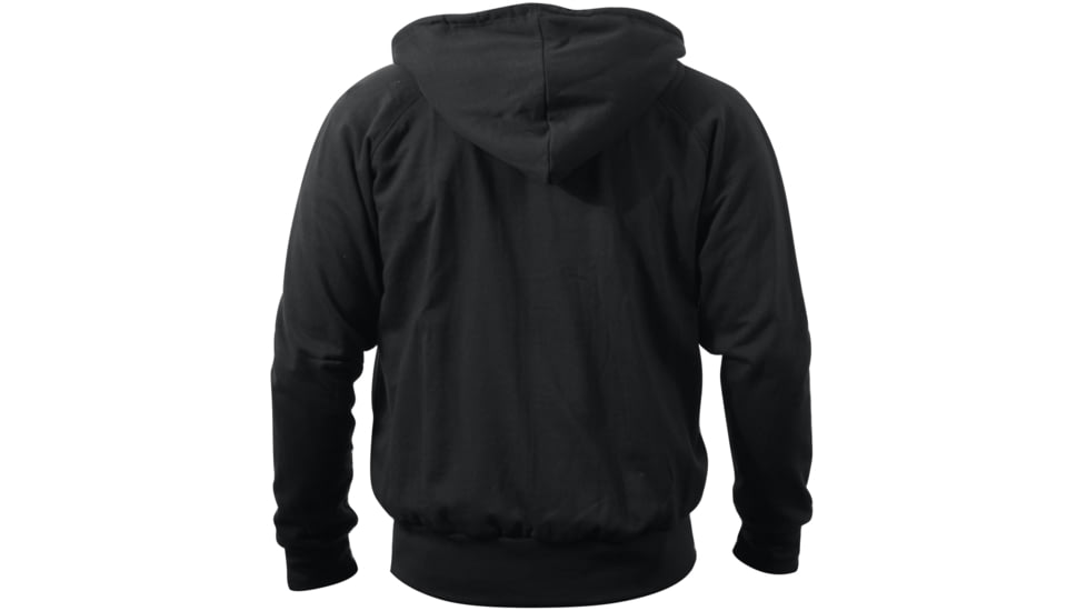 Rothco Thermal Lined Hooded Sweatshirt - Mens, Extra Large, Black, 6260-018