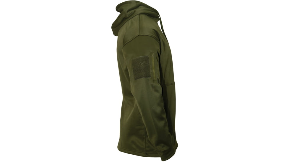 Rothco Thin Blue Line Concealed Carry Hoodie, Olive Drab, Small, 52471-OliveDrab-S