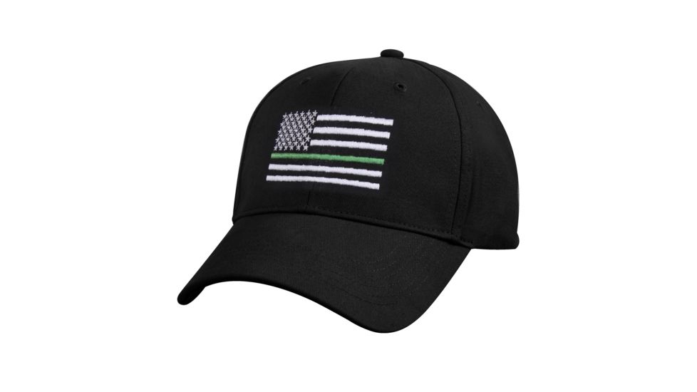 Rothco Thin Green Line Flag Low Pro Cap, 9556