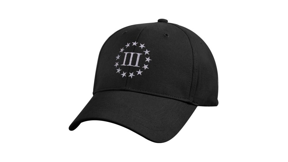 Rothco Three Percenter Deluxe Low Profile Cap, 8997