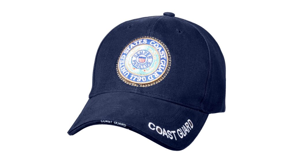 Rothco U.S. Coast Guard Deluxe Low Profile Insignia Cap, 9491