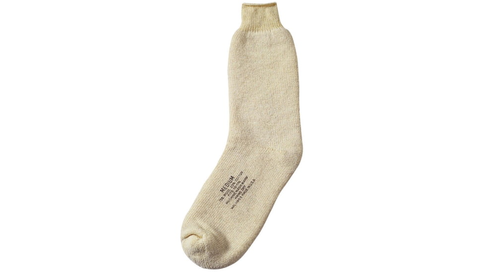 Rothco U.S. Navy Wool Ski Socks, Mens, White, Extra Large, 6140-048