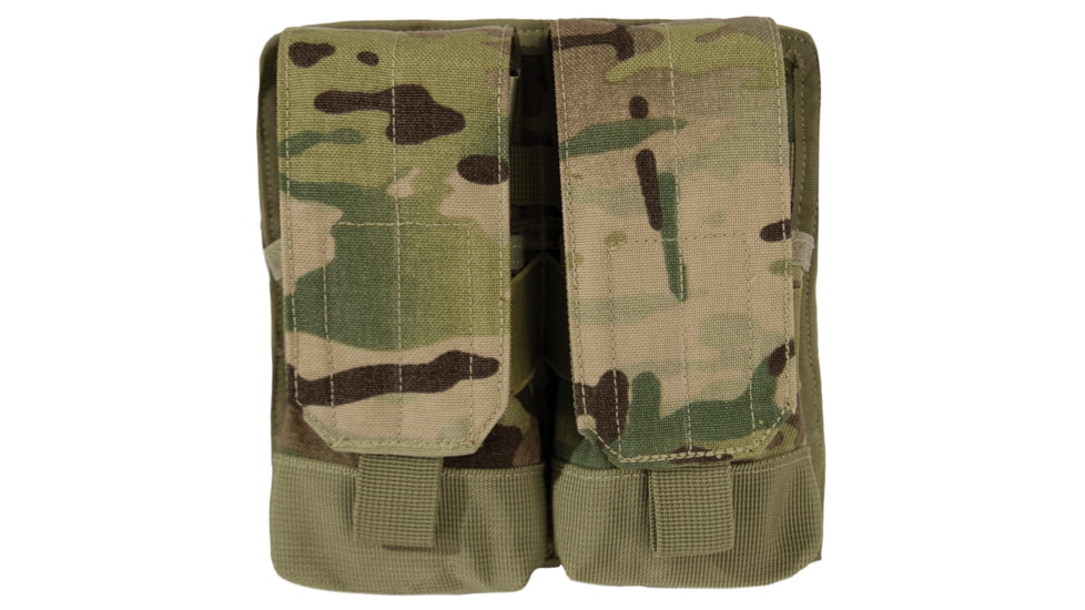 Rothco Universal Double Mag Rifle Pouch - Molle, MultiCam, 51019-MultiCam