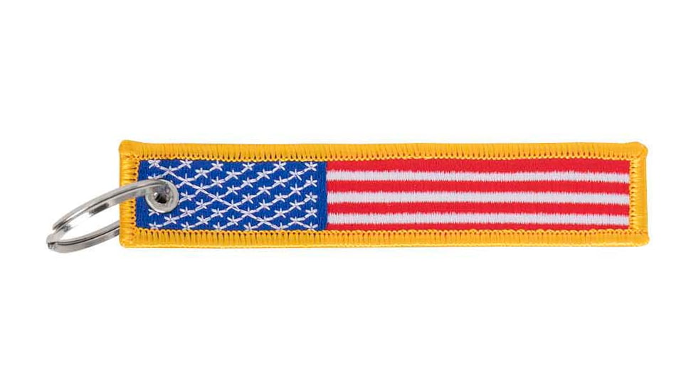 Rothco US Flag Patch Keychain, 1 x 5in, 1256