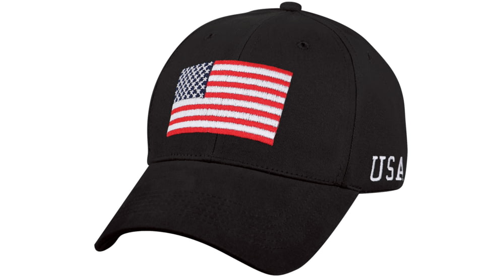 Rothco USA Flag Low Profile Cap, Red/White/Blue, 4619