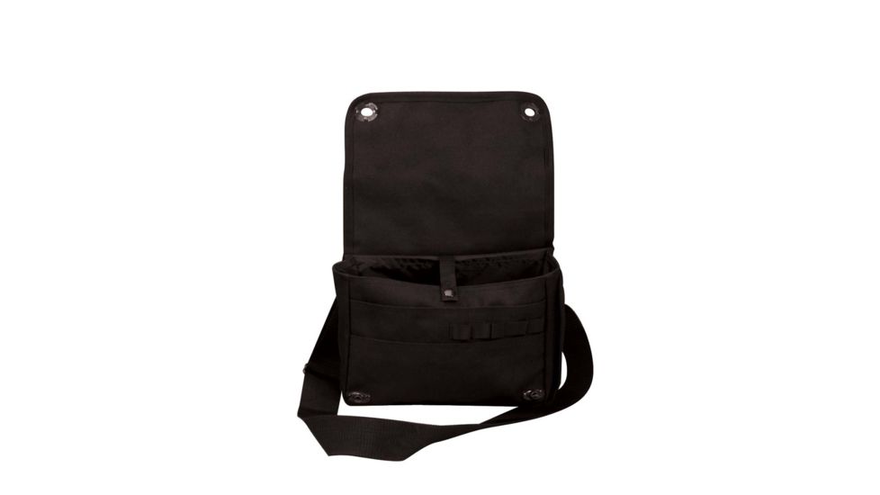 Rothco Venturer Survivor Shoulder Bag, Black, 2396-Black