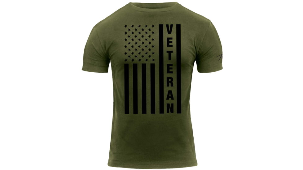 Rothco Veteran Flag T-Shirt - Mens, Medium, 2793-M