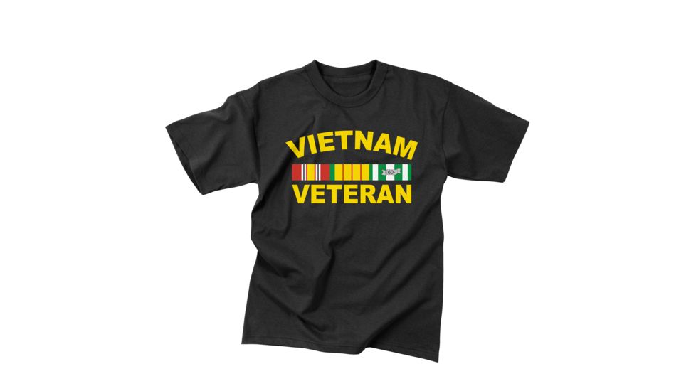 Rothco Vietnam Veteran T-Shirt, Small, 66540-S