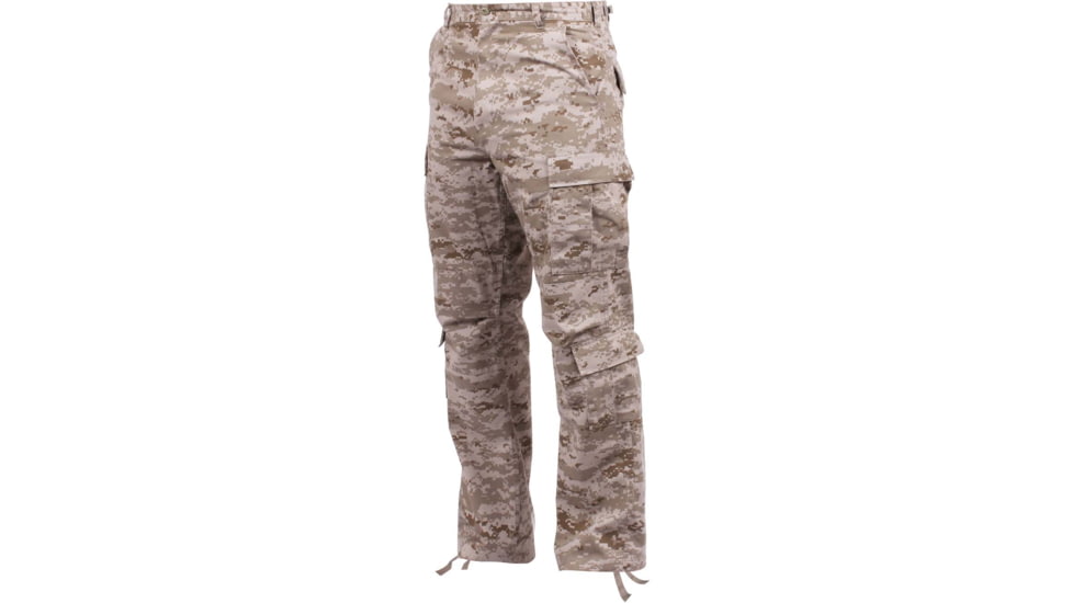 Rothco Vintage Camo Paratrooper Fatigue Pants, Desert Digital Camo, Medium, 23366-DesertDigitalCamo-M