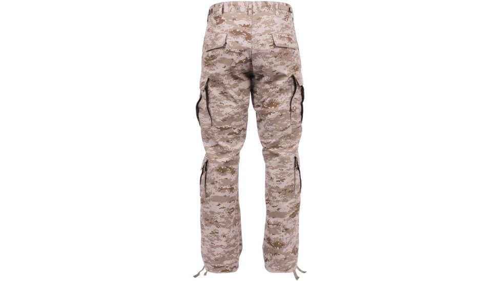 Rothco Vintage Camo Paratrooper Fatigue Pants, Desert Digital Camo, Medium, 23366-DesertDigitalCamo-M