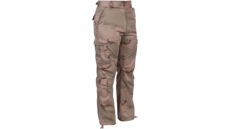 Rothco Vintage Camo Paratrooper Fatigue Pants, Tri-Color Desert Camo, Extra Small, 2186-Tri-ColorDesertCamo-XS
