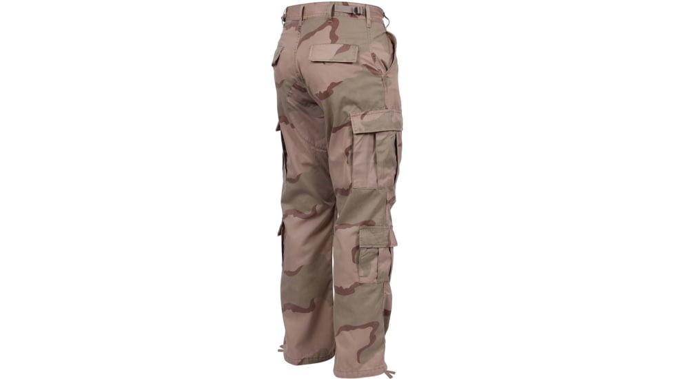 Rothco Vintage Camo Paratrooper Fatigue Pants, Tri-Color Desert Camo, Extra Small, 2186-Tri-ColorDesertCamo-XS