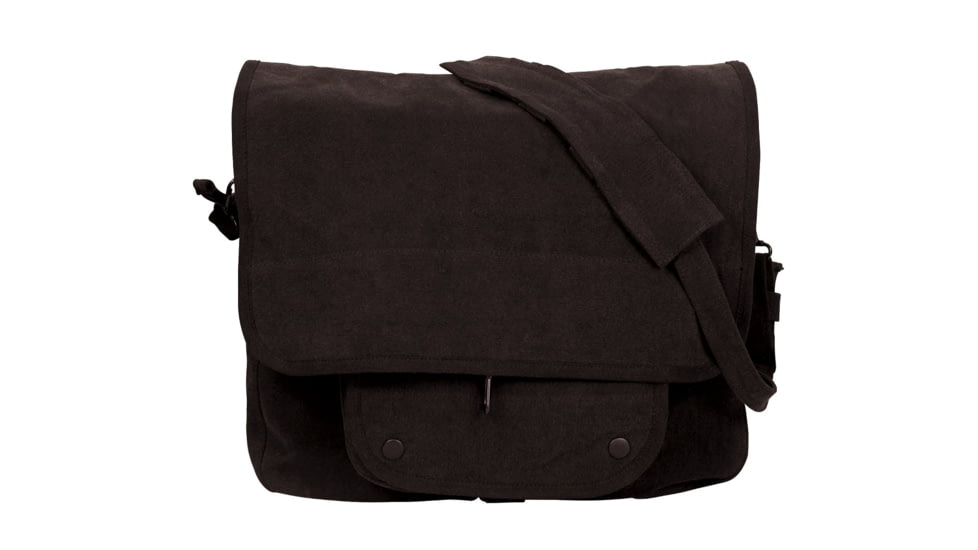 Rothco Vintage Canvas Paratrooper Bag, Vintage Olive Drab, 9128-VintageOliveDrab