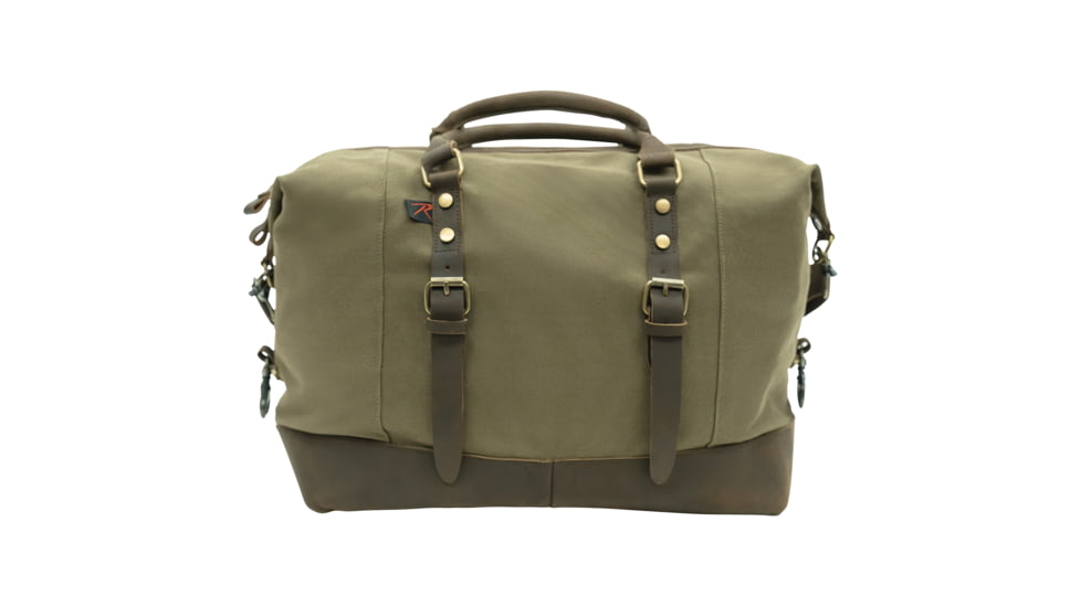 Rothco Vintage Carry-On Travel Bag, Olive Drab, 80889