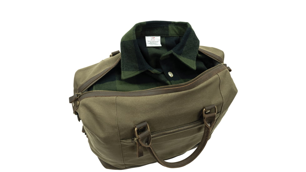 Rothco Vintage Carry-On Travel Bag - Olive Drab, 80889