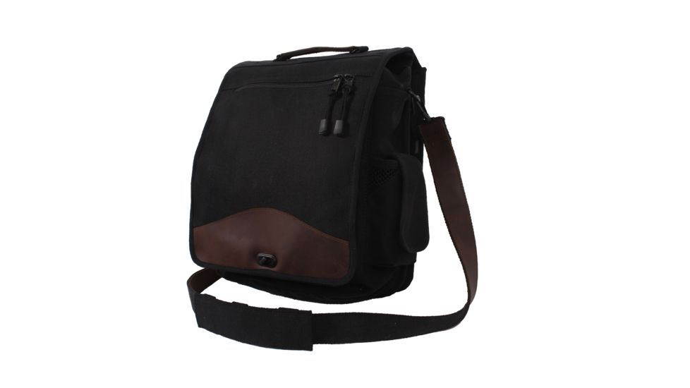 Rothco Vintage M-51 Engineers Bag, Black, 8638-Black