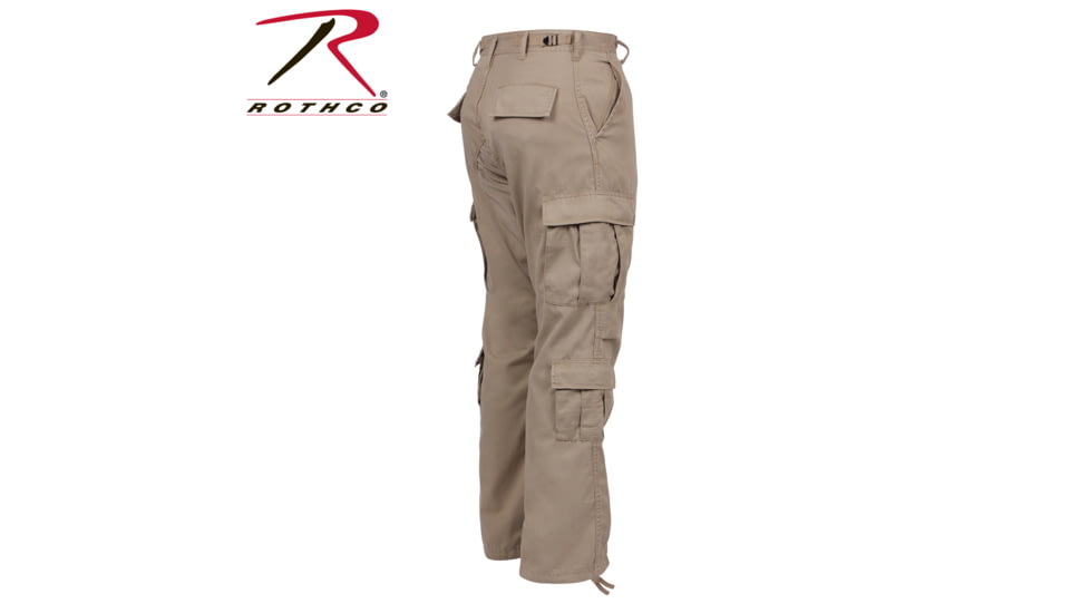 Rothco Vintage Paratrooper Fatigue Pants, Russet Brown, L, 2886-RussetBrown-L