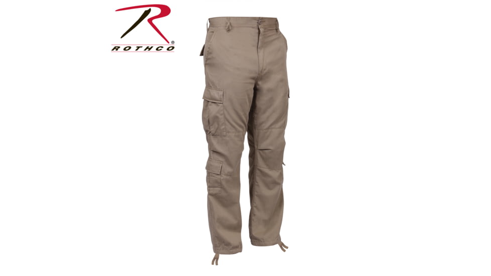 Rothco Vintage Paratrooper Fatigue Pants, Russet Brown, L, 2886-RussetBrown-L