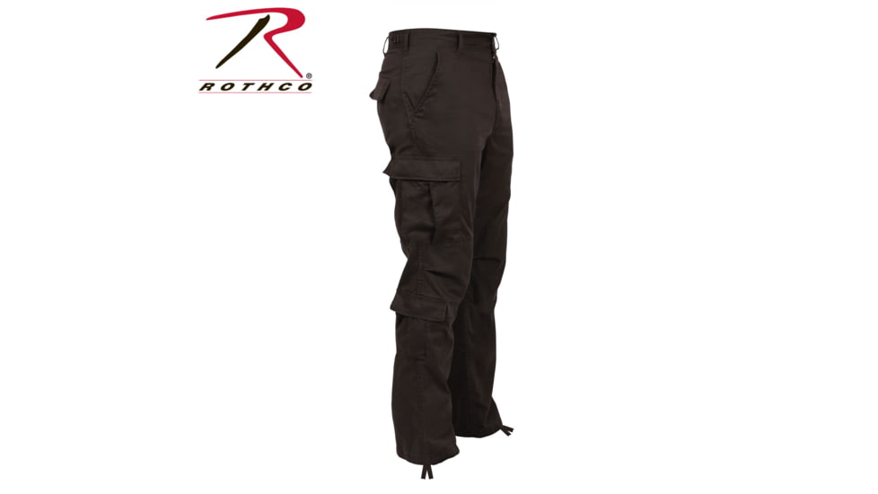 Rothco Vintage Paratrooper Fatigue Pants, Russet Brown, L, 2886-RussetBrown-L