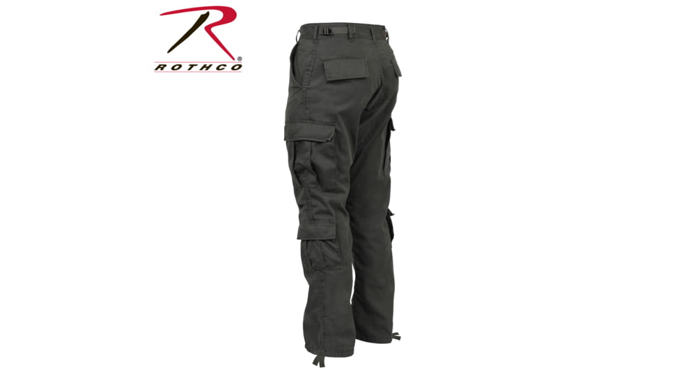 Rothco Vintage Paratrooper Fatigue Pants, Russet Brown, L, 2886-RussetBrown-L