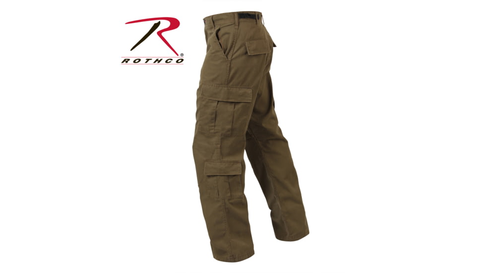 Rothco Vintage Paratrooper Fatigue Pants, Russet Brown, L, 2886-RussetBrown-L