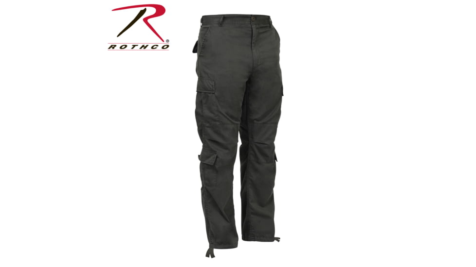 Rothco Vintage Paratrooper Fatigue Pants, Russet Brown, L, 2886-RussetBrown-L