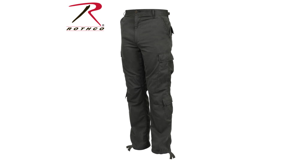 Rothco Vintage Paratrooper Fatigue Pants, Russet Brown, L, 2886-RussetBrown-L
