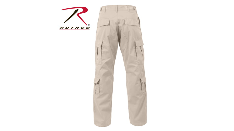 Rothco Vintage Paratrooper Fatigue Pants, Russet Brown, L, 2886-RussetBrown-L