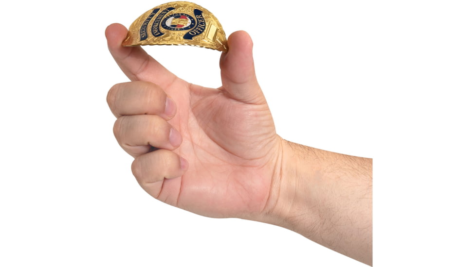 Rothco Flexible Security Badge, Gold, 1956-Gold