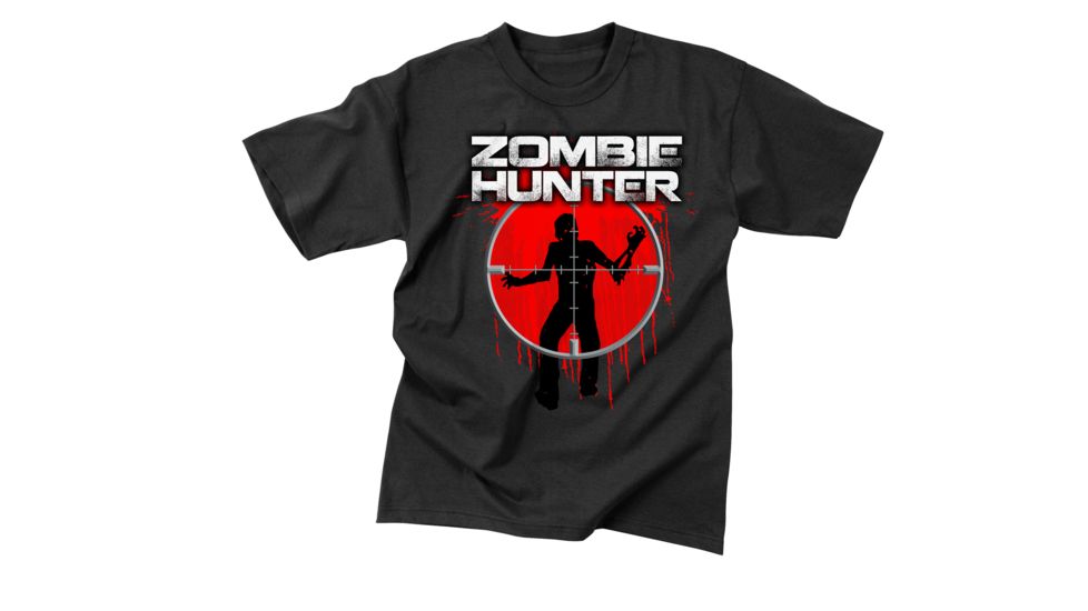 Rothco Vintage Zombie Hunter T-Shirt, Small, 66128-S