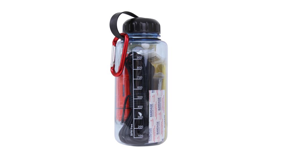 Rothco Water Bottle Survival Kit, 52720
