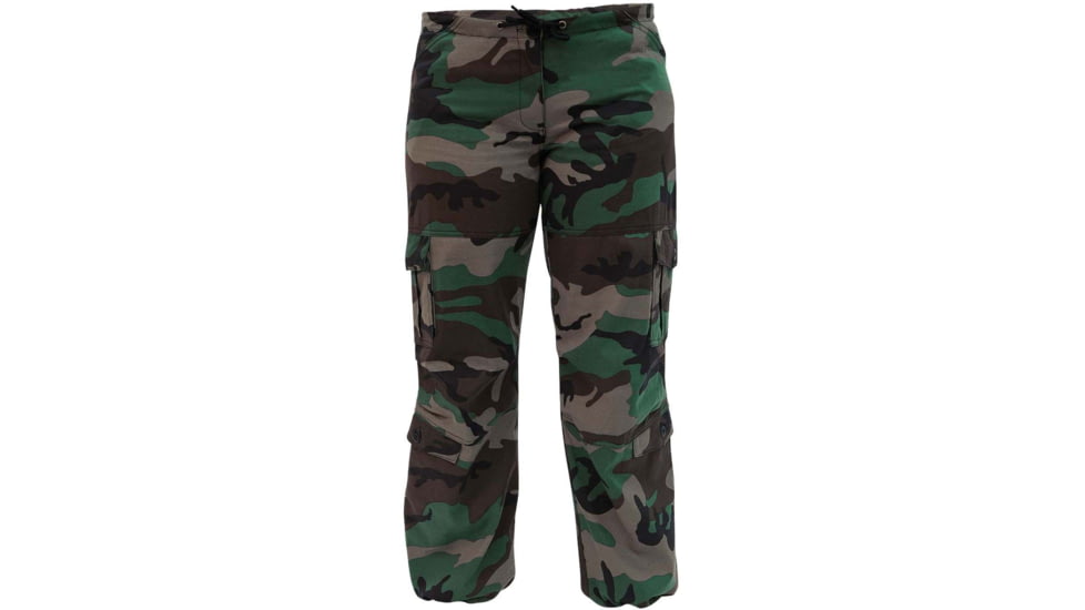 Rothco Unwashed Camo Paratrooper Fatigue Pants - Womens, Extra Small, 3833-XS