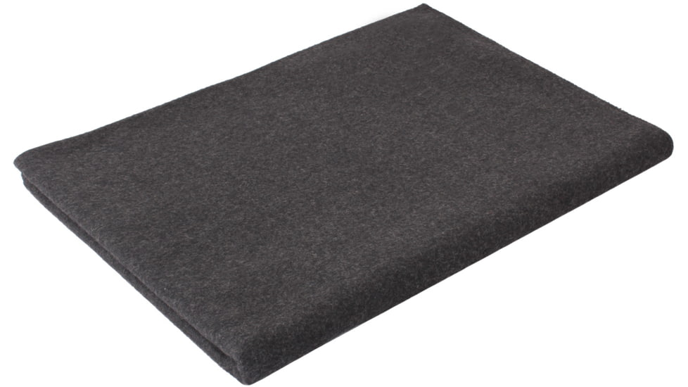 Rothco Wool Blanket, Grey, 66x90in, 10159-Grey-66x90
