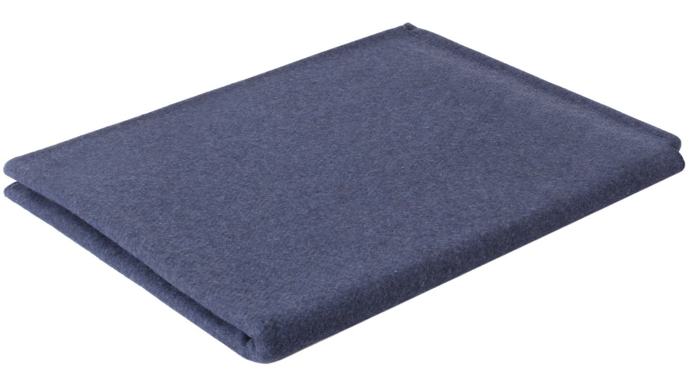 Rothco Wool Blanket, Navy Blue, 62x80, 10231-NavyBlue-62x80