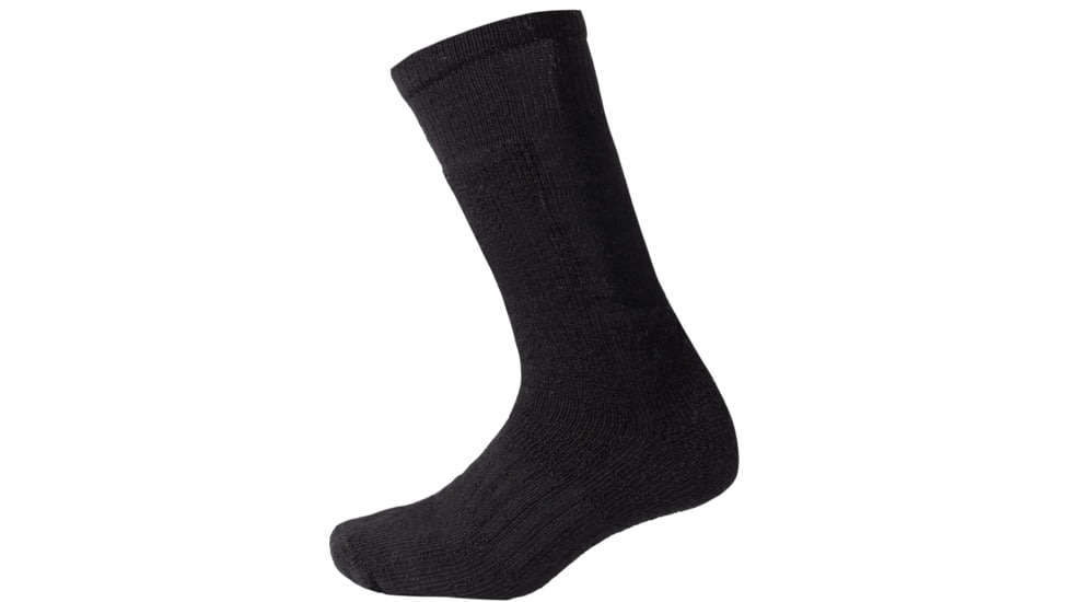 Rothco Wool Blend Mid-Calf Winter Socks, Black, Medium, 64110-Black-M