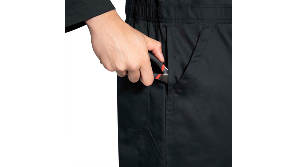 Rothco Workwear Coverall, Black, Small, 10485-Black-S
