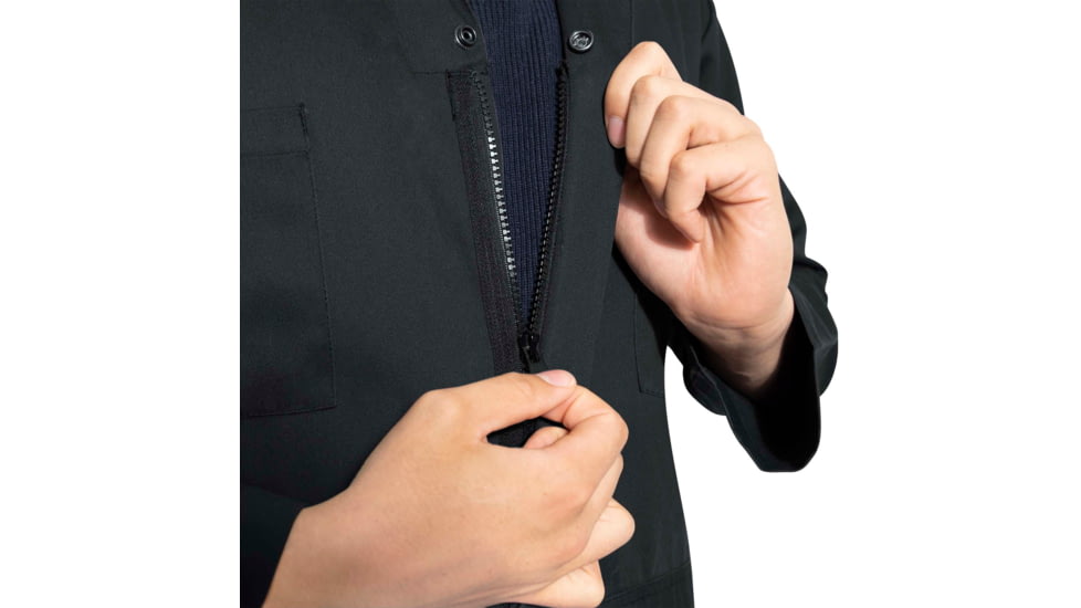 Rothco Workwear Coverall, Black, Small, 10485-Black-S