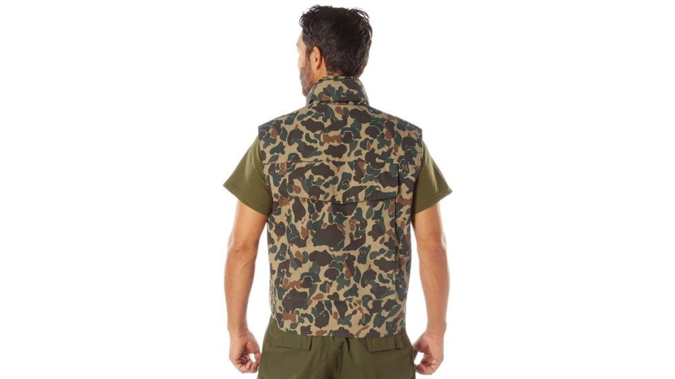 Rothco X Bear Archery Fred Camo Ranger Vest, Camo, Small, 613902036154